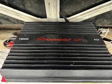 авто: Pioneer SP 432 avtomobil gücləndiricisi - Güc: 1800W (üzərində qeyd) — 3
