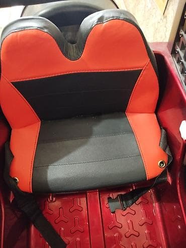 Uşaq üçün elektrikli mini avtomobil – off-road üslubunda qırmızı — 5