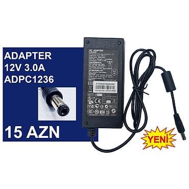 komputer setup: Adapterlər “5/5.5/12/19/19.5V 0.5/1/2/3/4/5A” ⭐5V 1.2A TPI TSA9-050 — 9