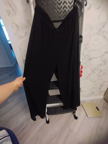 женский костюм новый: Qadın dəsti – SARA Couture, ölçü 44 - Rəng: qara - İki hissəli: şifon — 6