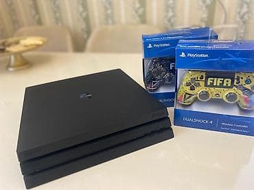 sup oyun: PlayStation 4 Pro oyun konsolu dəsti Komplekt: - PS4 Pro qara konsol — 2