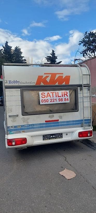 Su nəqliyyatı: Hobby “Excellent Easy” qoşqu karvan - Marka/model: Hobby Excellent — 2