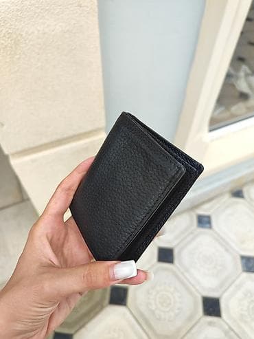 yeni smart saat: Pulqabı, Təbii dəri, Yeni — 1