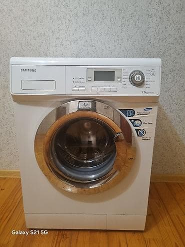 Paltaryuyan maşın Samsung, 5 kq, İşlənmiş, Avtomat, Qurutmasız, Pulsuz çatdırılma — 1