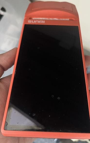 sunmi kassa: SUNMI portativ POS terminalı - Brend/model: SUNMI (əl terminallı POS) — 1