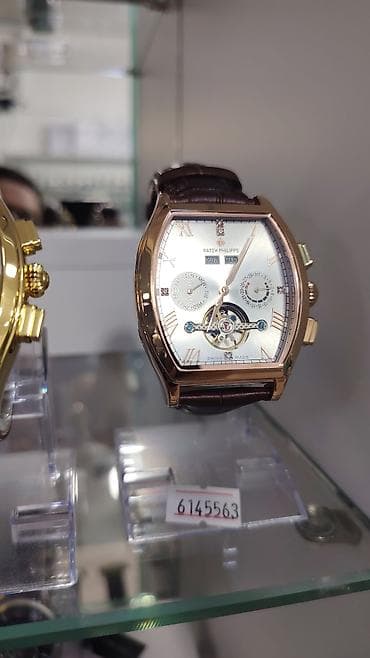 Patek Philippe tərzində kişi qol saatları – tonno (yastıfason) korpus