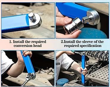 zim masin: Offset Extension Wrench – ofsetli uzatma açarı - Məqsəd: dar və — 6