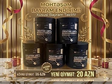 İdman qidaları: Kreatin Yeni — 1