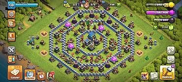 elektirik usta: Clash of Clans hesabı Əsas xüsusiyyətlər: - Şəhər Bələdiyyəsi (TH) — 1