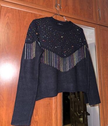 Мужская обувь: Кофта, Zara, L, цвет - Черный — 5