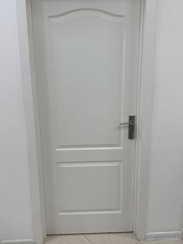 taxta qutu: Ağ rəngli klassik otaq qapısı 2 eded - Material: MDF əsaslı, üzəri — 3