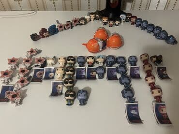 Stranger Things kinder mini fiqur kolleksiyası Qiymetler fiqura gore