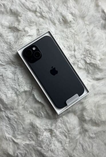 ilkin odənişsiz iphone: IPhone 15, Black Titanium, Face ID — 5