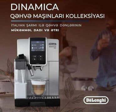 kofe aparati satilir: Qəhvə maşını Delonghi, Avtomat, Yeni — 8