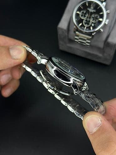 chopard qolbaq: Klassik xronoqraf dizaynlı kişi qol saatı - Brend üslubu: Patek — 9