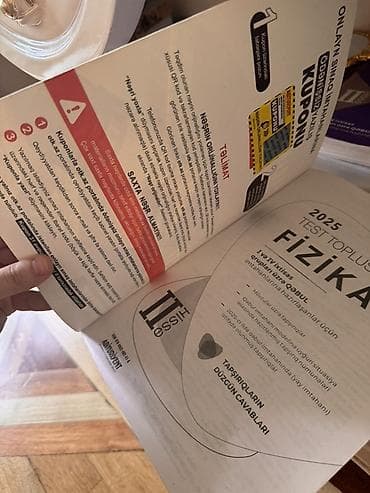 Məhsul: “Fizika 2025 – Test Toplusu” (DİM), Hissə I və Hissə II — 7