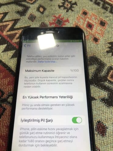 TV və video: IPhone 7, 128 GB, Qara, Barmaq izi — 8