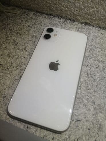iphone 6qiymeti: IPhone 11, 64 GB, Ağ, Barmaq izi, Face ID — 4