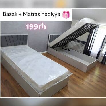 tek neferlik yataq mebeli: Yeni, Təknəfərlik çarpayı — 1