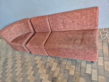 Künc divan, Açılmayan, Bazasız, Parça