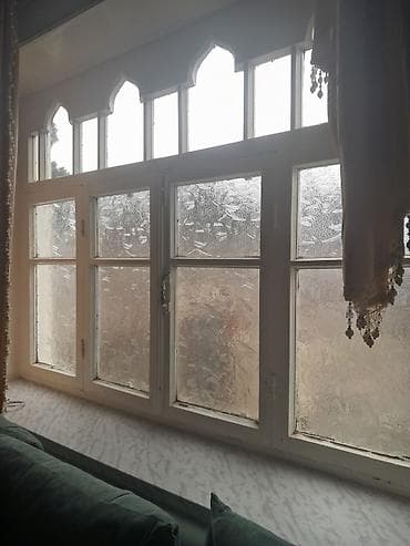 Pəncərələr: Pencere 30 manat - Material: massiv taxta karkas - Ölçü: geniş panoram — 1