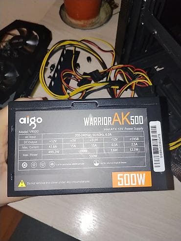 Жёсткие диски (HDD): Блок питания 500 Вт, Б/у — 3