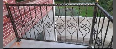 мойка для кухни: Балконная перила, Железо — 34