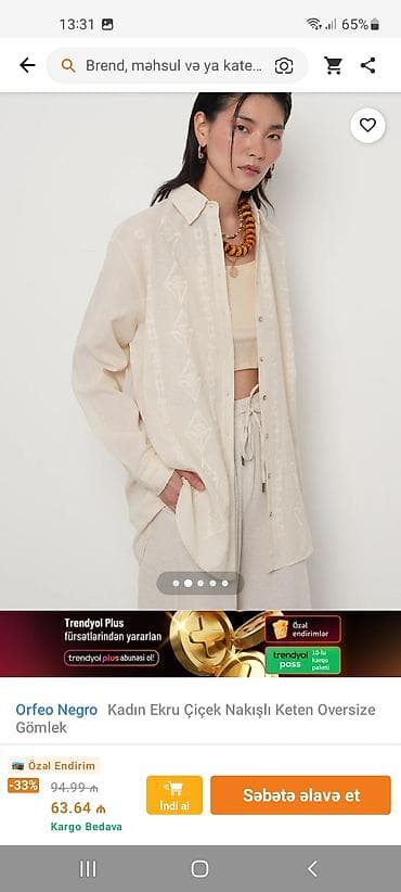 Женская одежда: Salam metrolara çatdırılma var. Trendyoldan alınıb yenidir istifade — 2