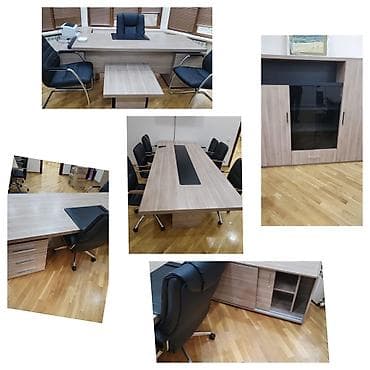 Ofis masaları: Kod 99 11 Ofis mebili desd satilir 2000 azn Kreslo daxil hamisi — 1