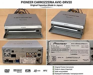 🇯🇵 Pioneer Carrozzeria AVIC-DRV20 (Original Japan) Nadir JDM model — 1