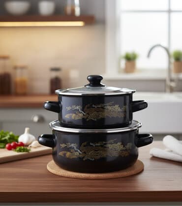 qazan fen: Qazan, rəng - Qara — 1