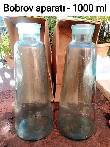 Bobrov aparatı – 1000 ml - Həcm: 1000 ml (şüşə üzərində mm/ ml şkala lalafo.az -da Bobrov aparatı – 1000 ml - Həcm: 1000 ml (şüşə üzərində mm/ ml şkala