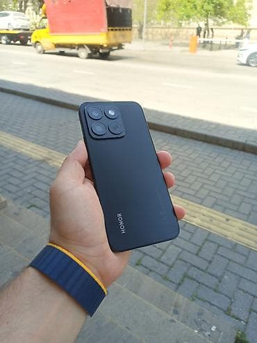 Honor X8c, 256 GB, rəng - Qara, Zəmanət, Sensor, Barmaq izi