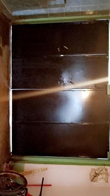 dəmir şveller: Dəmir Qaraj darvazası, Mexaniki, rəng - Qara — 2