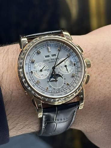 Смарт браслеты: Наручные часы, Patek Phillipe, цвет - Золотой — 1
