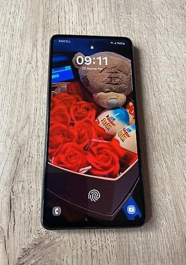 Samsung Galaxy A52, 128 GB, rəng - Qara, Barmaq izi, İki sim kartlı, Face ID