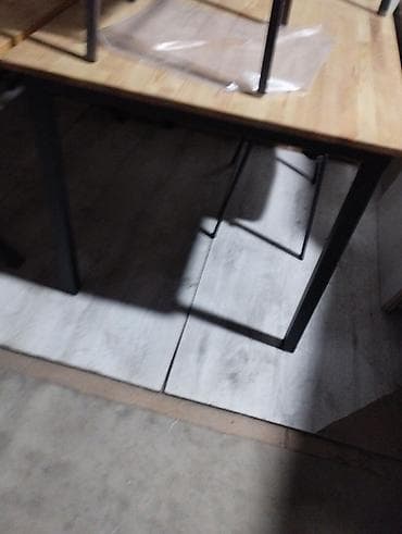 ofis stullar: Mətbəx üçün, Açılmayan, Kvadrat masa — 5