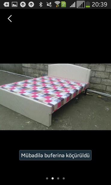 2 neferlik yataq desti islenmis: Carpayi
teze mohkem 2 neferlik — 2