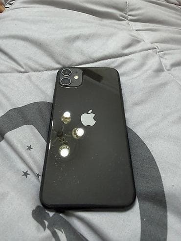 iphone xs kamera: IPhone 11, 128 GB, Black Titanium, Zəmanət, Barmaq izi, Simsiz şarj — 3