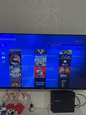 video pleyer: Sony playstation 4 1TB Konsol evde isledilib. Yaxsi baxilib. Ideal — 7