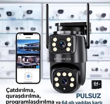 daxili turlar: Təhlükəsizlik sistemləri | Müşahidə kameraları | Quraşdırılma, Zəmanət — 1