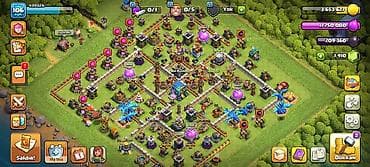salon isi: Clash of Clans hesabı – güclü inkişaf etmiş kənd və nadir qəhrəman — 1