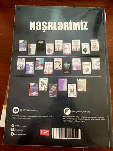 Məhsul: “Ədəbiyyat Test Toplusu” – 4-cü nəşr Demek olar ki yenidir — 2