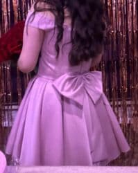 toy ucun don modelleri: Açıq çəhrayı fiyonk detaylı don (Madonna yaxa) Yenidir 1 dəfə — 4