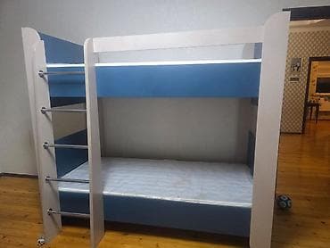 boru eyen: Oğlan və qız üçün, Çarpayı, Matras ilə, Siyirməsiz, Laminat — 1