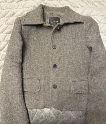 Palto, Massimo Dutti, S, rəng - Boz lalafo.az -da Palto, Massimo Dutti, S, rəng - Boz