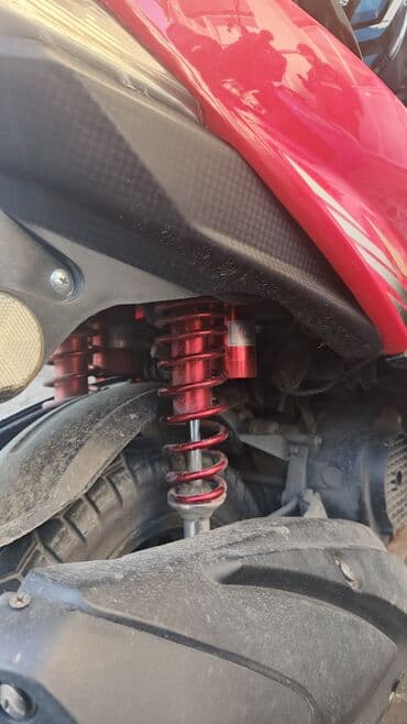 купить мопед в кредит: Qırmızı rəngli benzinli skutər Moto satilir 125 kub prava teleb edir — 4