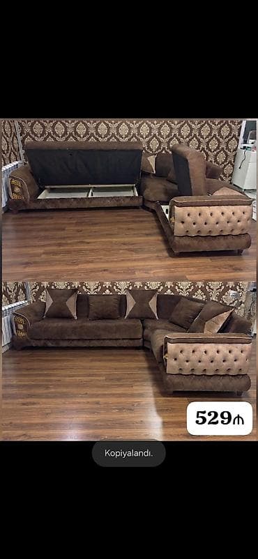 *529₼ KÜNC divan :-TƏCİLİ SATILIR*‼️ Açılır baza var yaxşı vəziyyətdə lalafo.az -da *529₼ KÜNC divan :-TƏCİLİ SATILIR*‼️ Açılır baza var yaxşı vəziyyətdə
