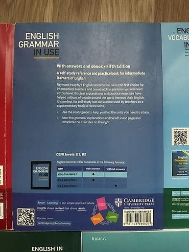 Спорт и отдых: 📚 Təcili satılır – İngilis dili kitabları (Cambridge + lüğət + — 8