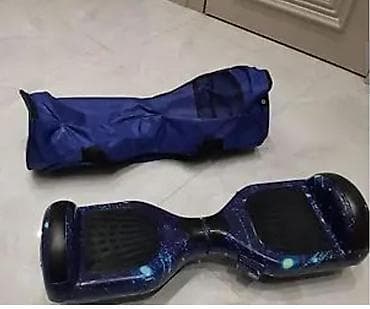 Elektrikli hoverboard (self-balans skuter) - Korpus: kosmik/göy lalafo.az -da Elektrikli hoverboard (self-balans skuter) - Korpus: kosmik/göy